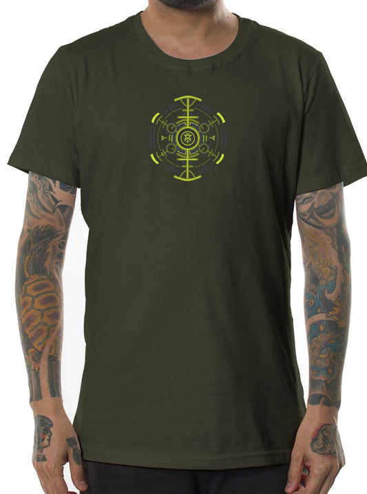 PSYCHOTOAD T-Shirt In Olive