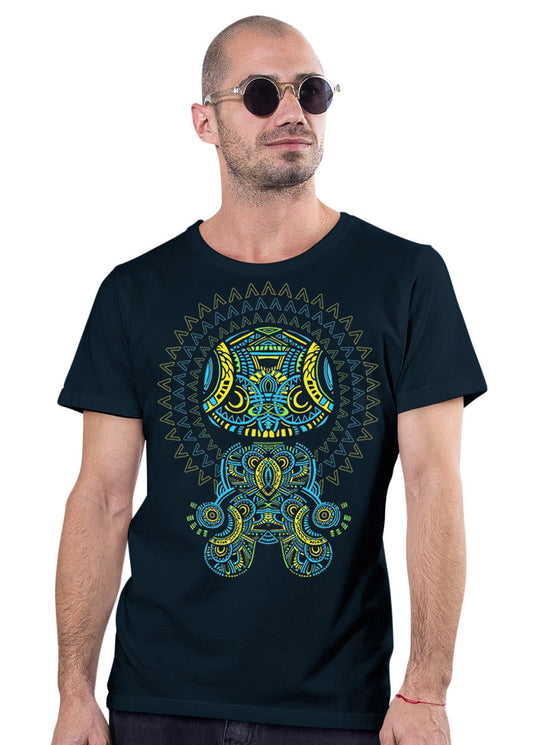 DIOS DE LOS PLAZMON T-Shirt In Blue