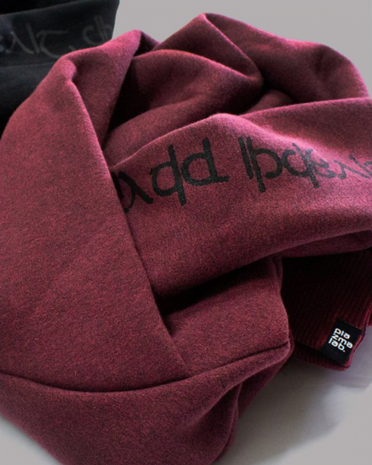 LOVELY REAPER Hood Sweat In Bordeaux