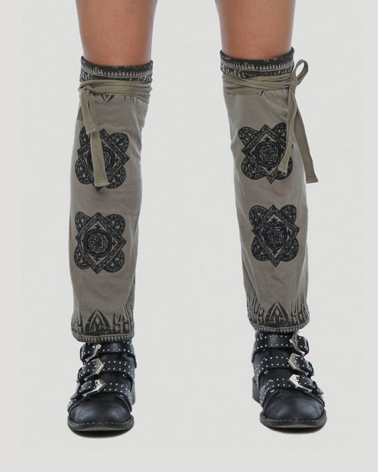 JAYA Legwarmers In Cement