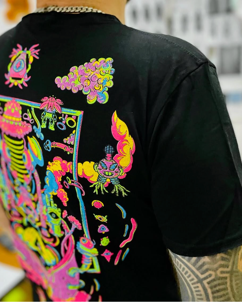 DIGITAL SAMBA T-Shirt In Black