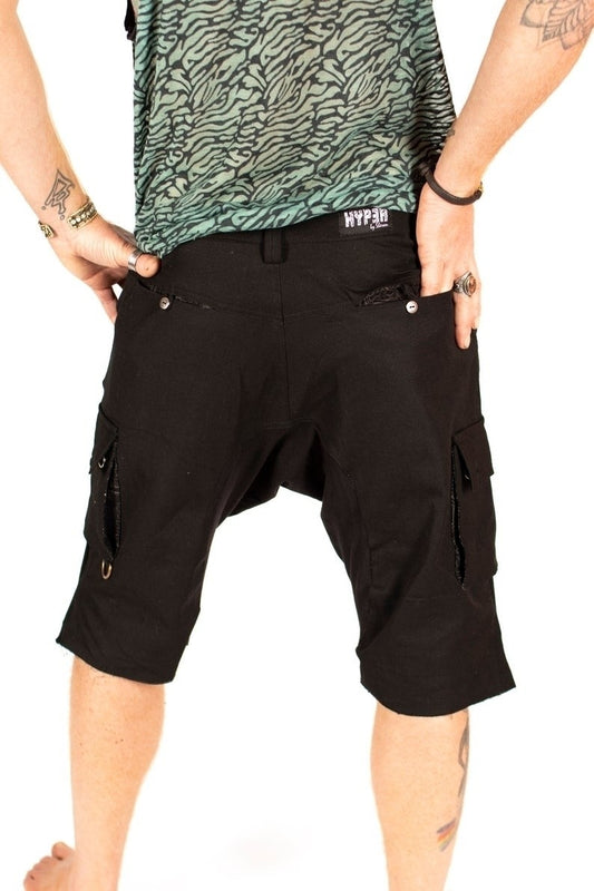 3/4 TAZER Pants In Black