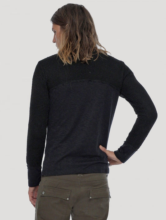 SHAKER RMX Sweater In Black