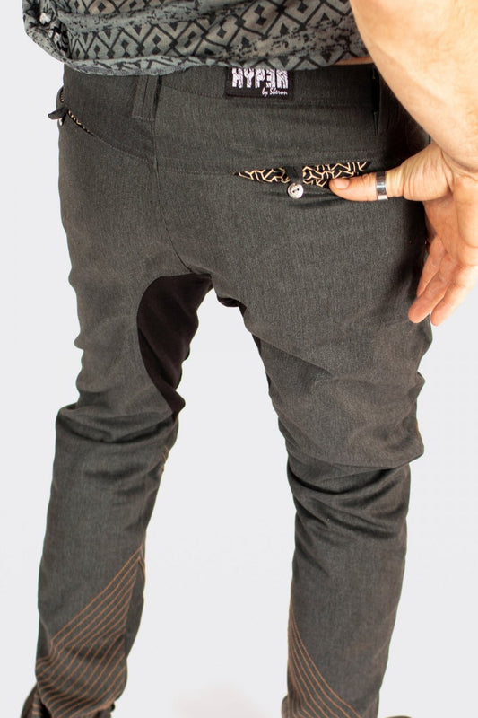 TAZER Long Pants In Dark Grey