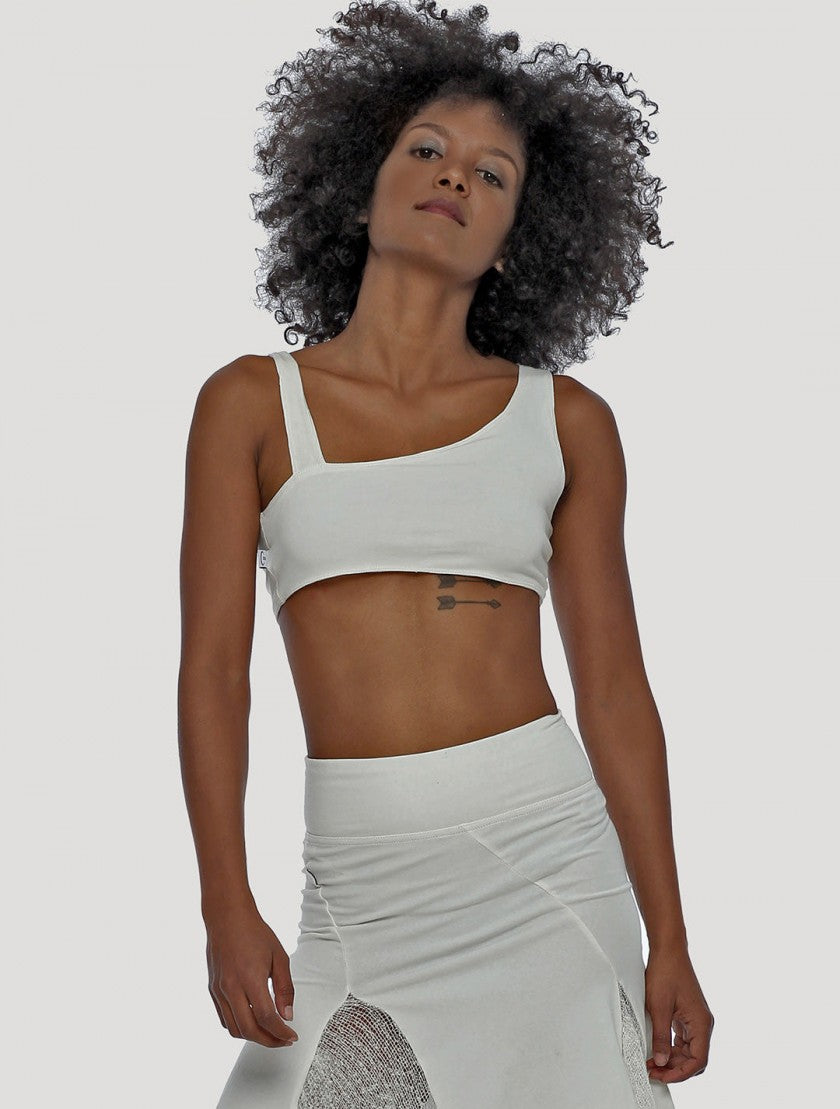 LACED Top top In White