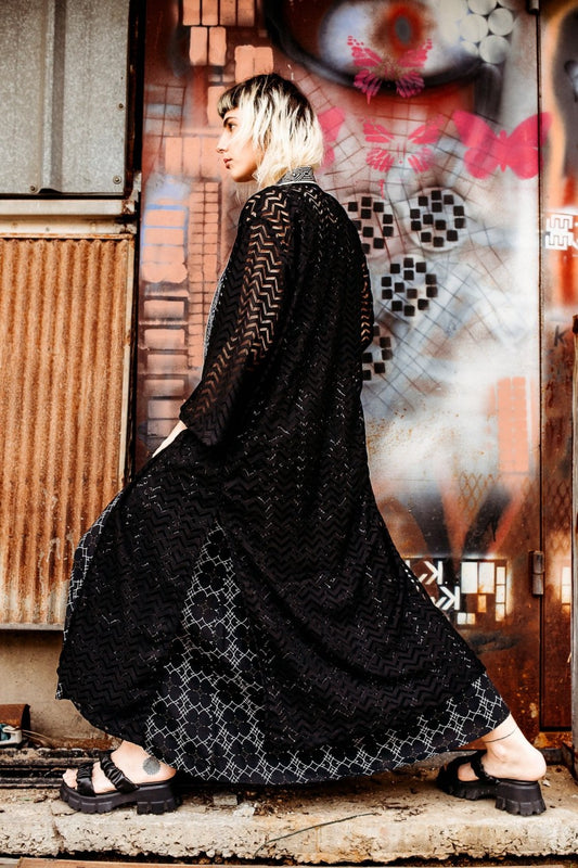 URBAN KIMONO BLACK