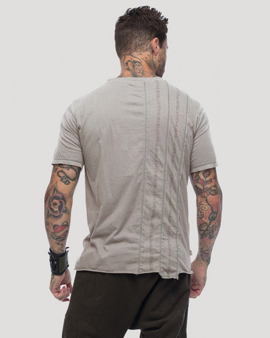 SERIAL ASYMMETRIC T-Shirt In Steel