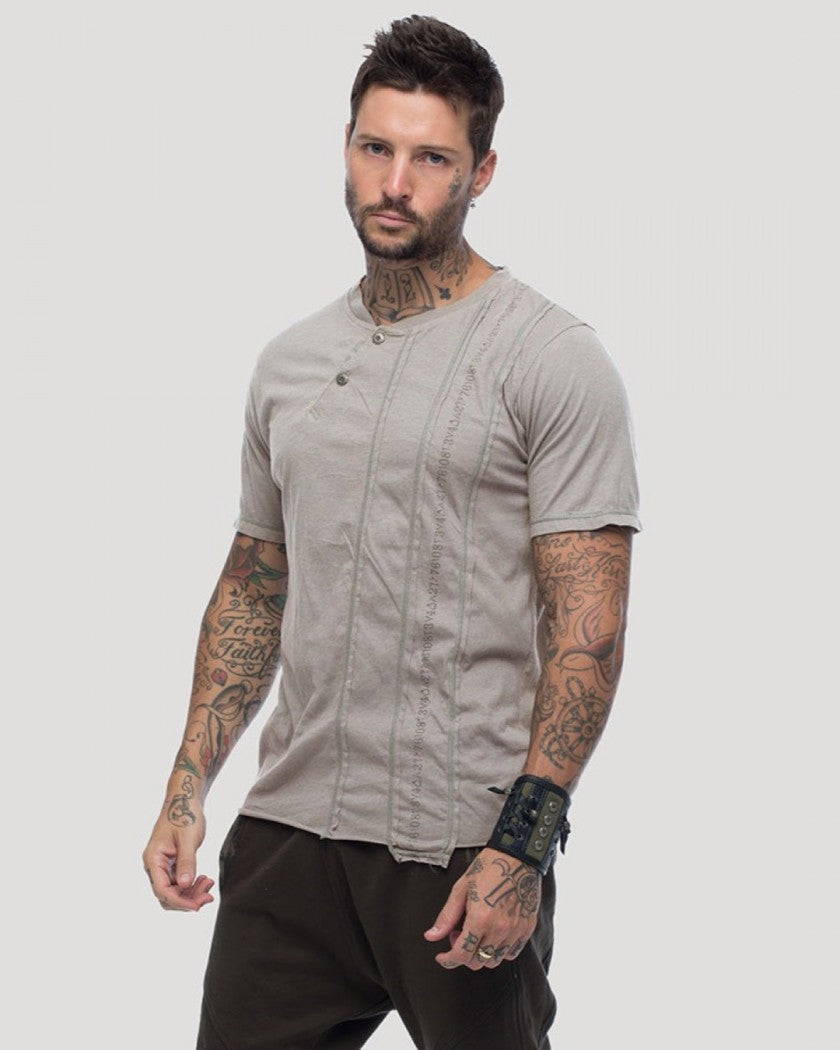 SERIAL ASYMMETRIC T-Shirt In Steel
