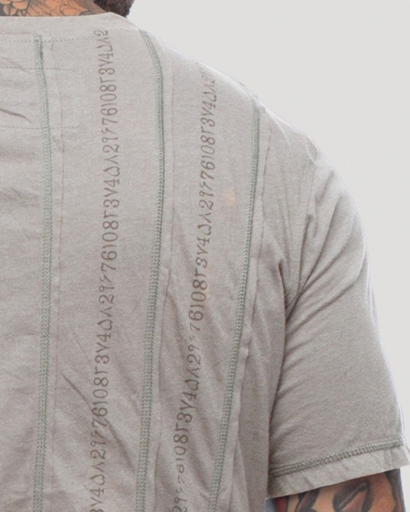 SERIAL ASYMMETRIC T-Shirt In Steel