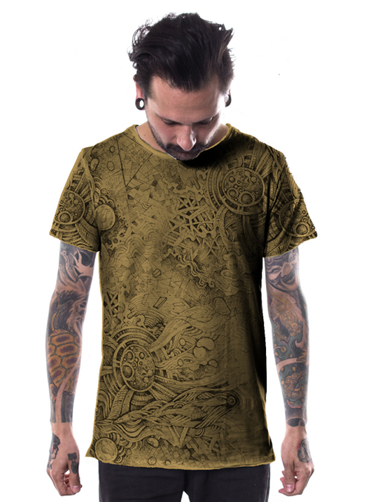 OVERTONES T-Shirt In Musterd