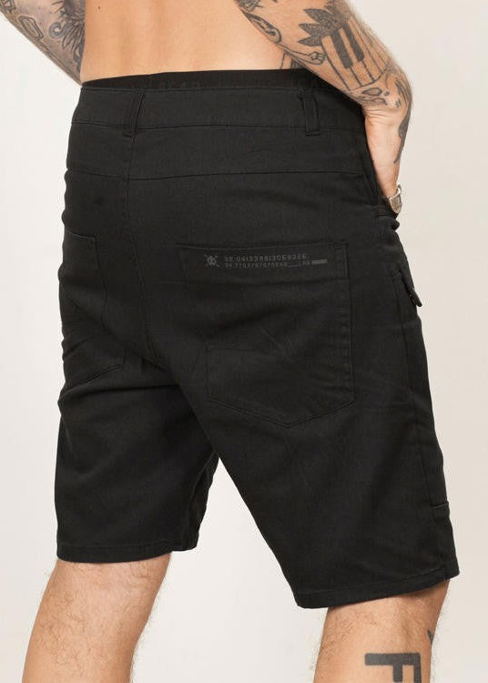 N84 Shorts In Wash Black