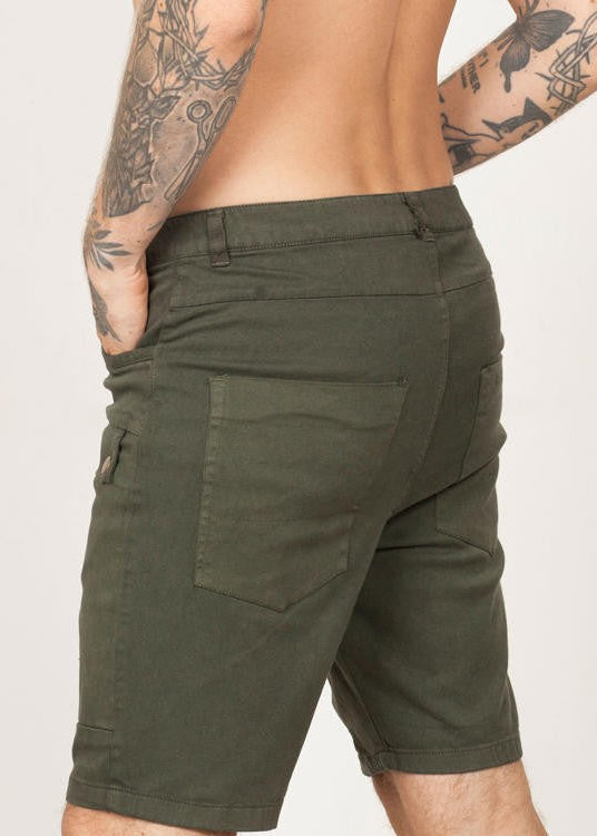 N84 Shorts In Wash Olive