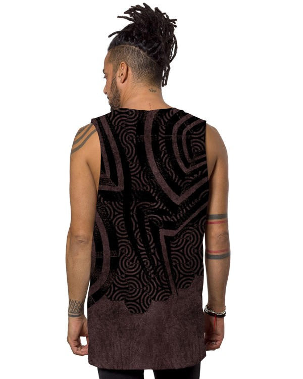 SHIBA Tank Top In Hamra Wash