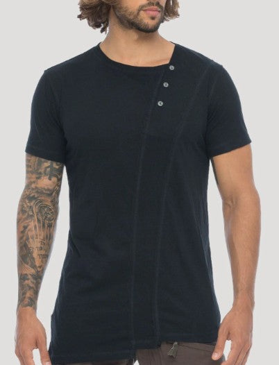 SLANTED RMX T-Shirt In Black