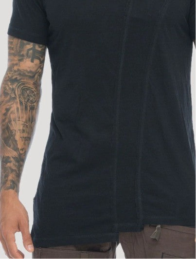 SLANTED RMX T-Shirt In Black