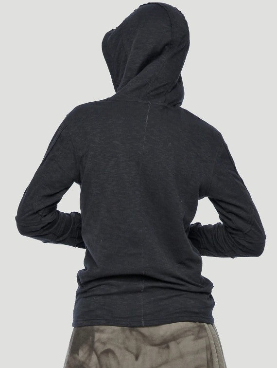 KENNY Hood Jumper In Black
