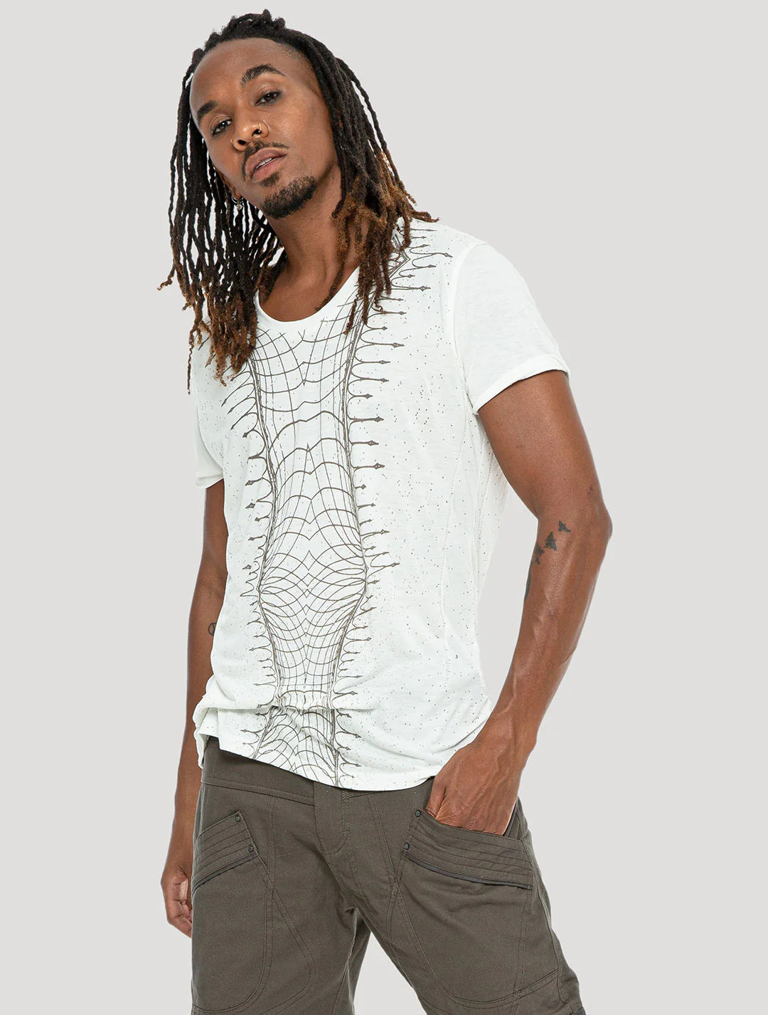 VORTEX T-Shirt In White