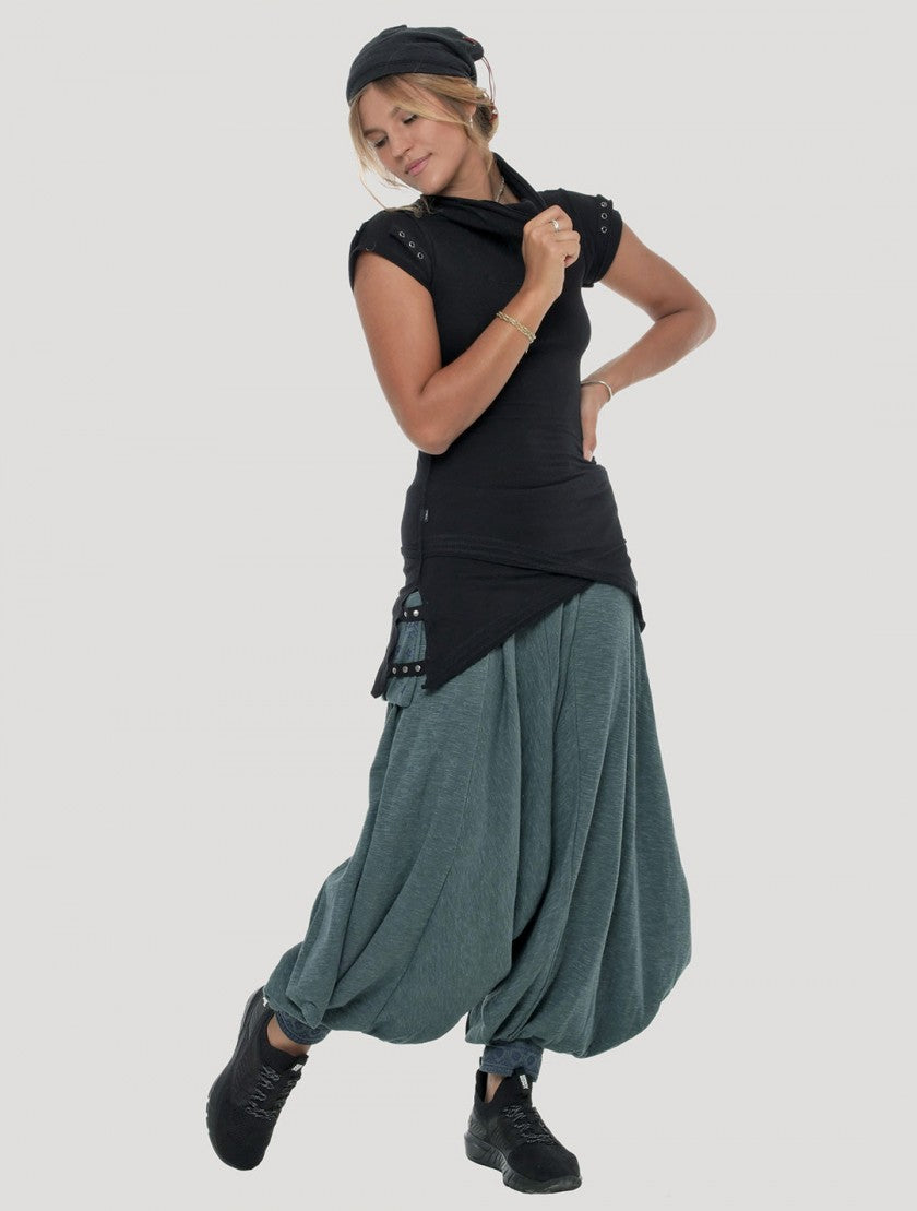 BILLY Short Sleeve Top In Black