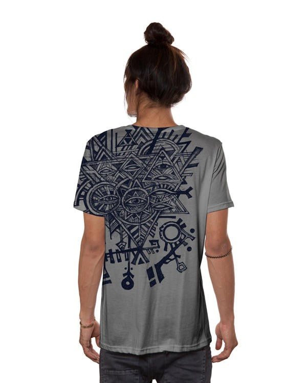 KATERBLU T-Shirt In Light Grey