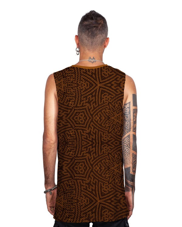 NAGA Tank Top In Mustard