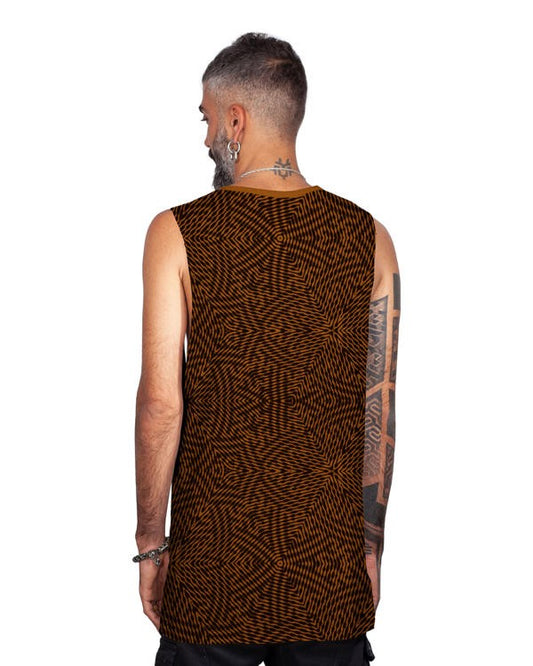 NAGA Tank Top In Mustard