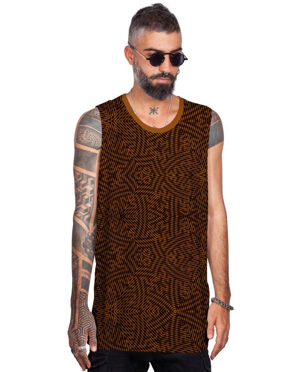 NAGA Tank Top In Mustard