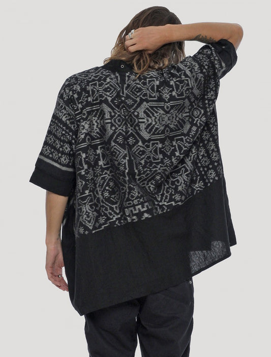 KIMONO WO KAFTAN In Black