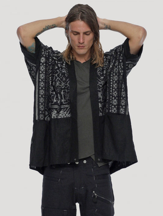 UNISEX KIMONO KAFTAN In Black