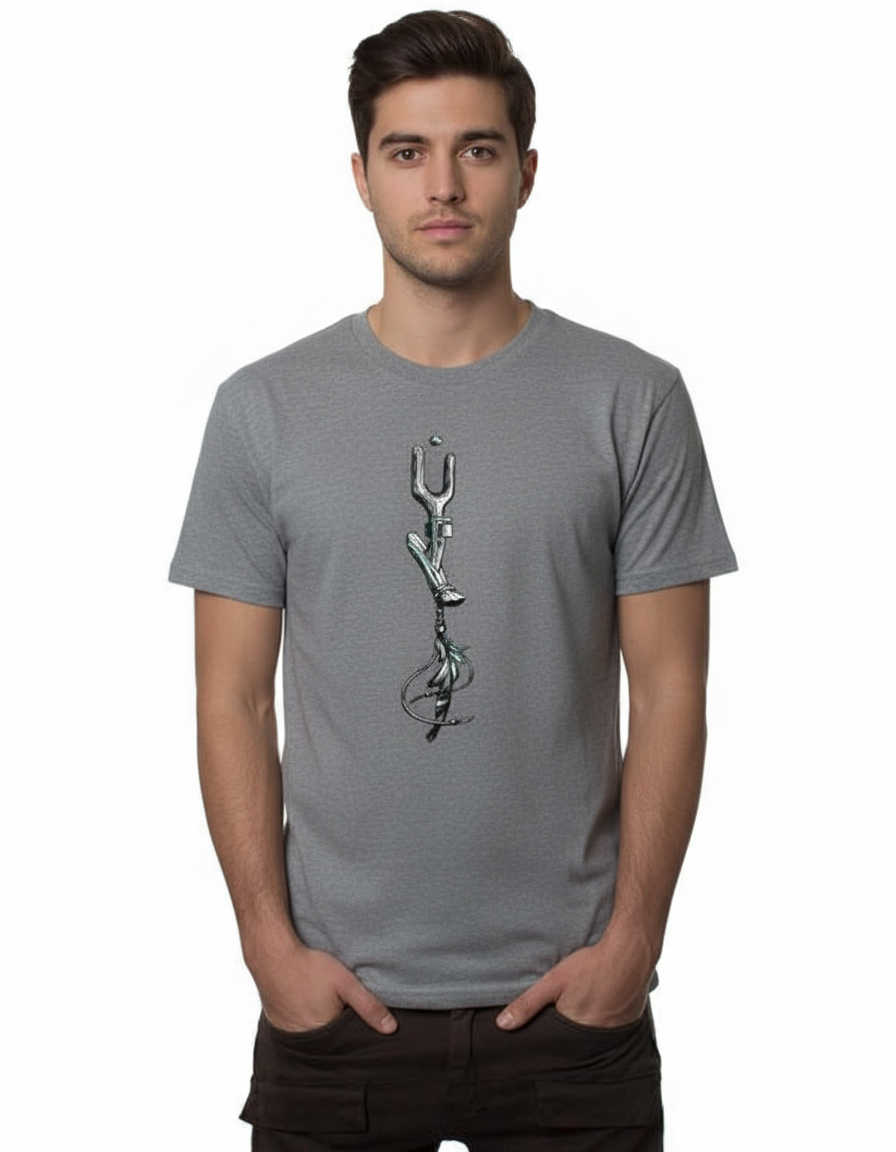 WIND KEY T-Shirt In Grey