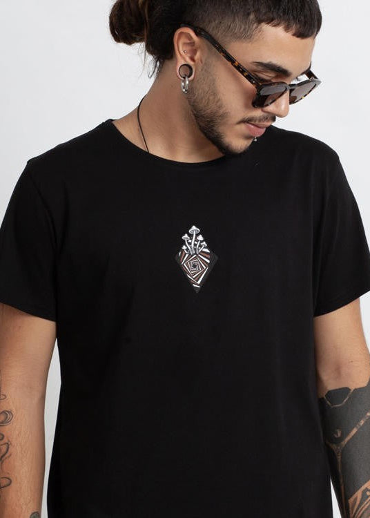 VIBE LAB T-Shirt In Black