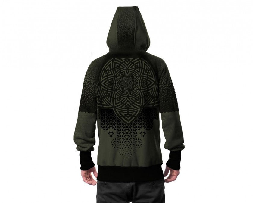 MARK Hooded Jacket In Olive
