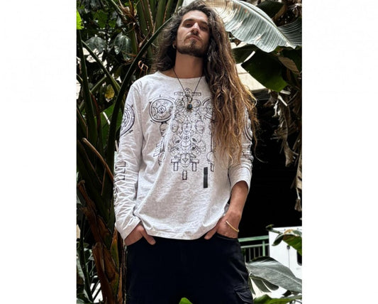 ALCHEMIST Long Sleeve Shirt In White