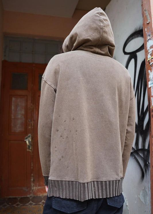 PAX UNISEX Hood In Wash Brown