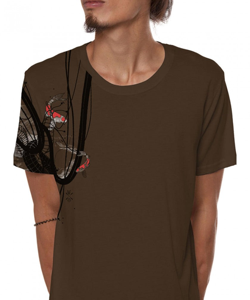 GHOST T-Shirt In Brown