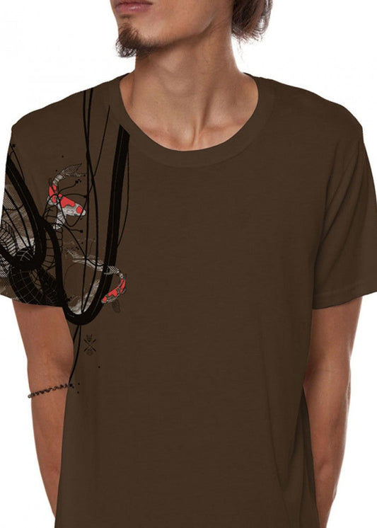 GHOST T-Shirt In Brown