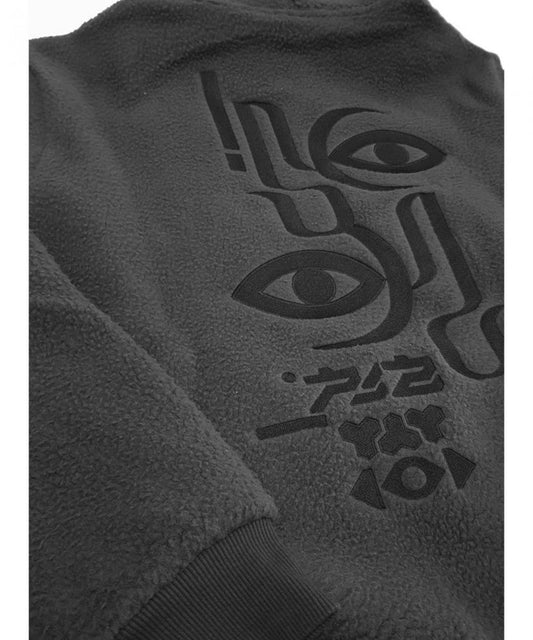 CEBURASHKA Hooded Jacket In Grey