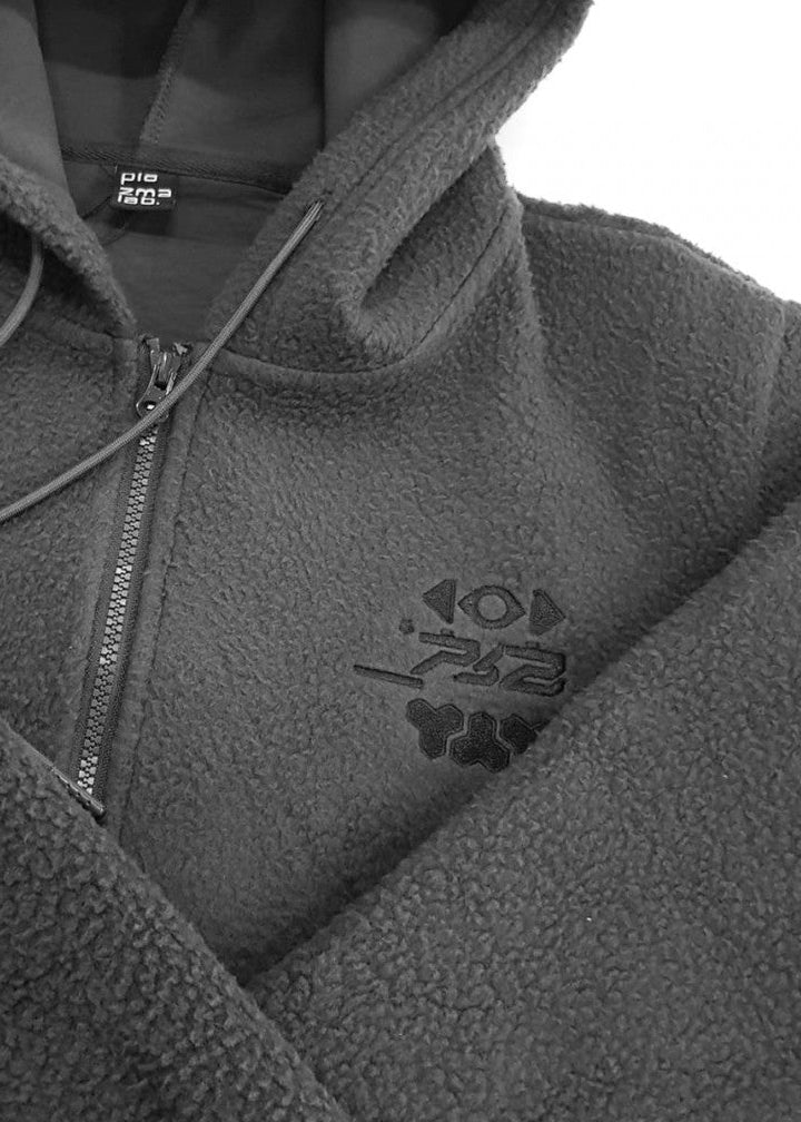 CEBURASHKA Hooded Jacket In Grey