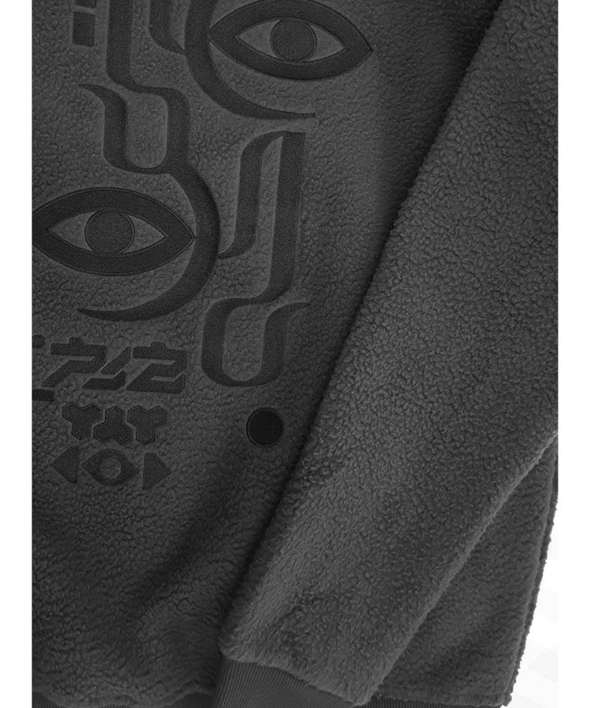 CEBURASHKA Hooded Jacket In Grey