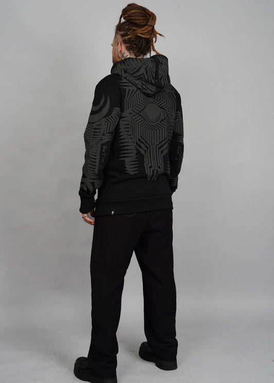 JETT Hooded Jacket In Black