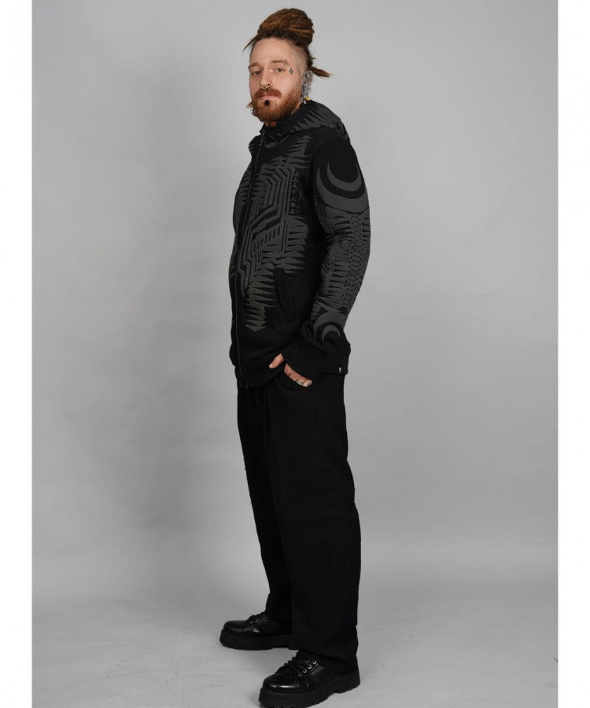 JETT Hooded Jacket In Black