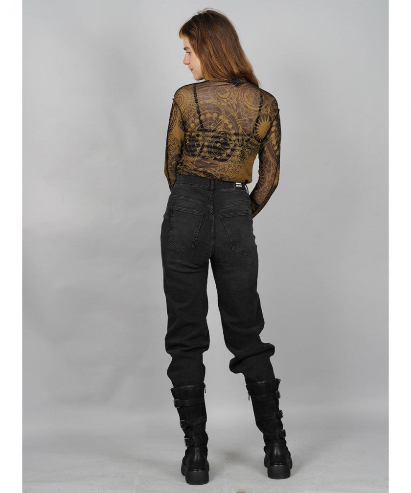 TAKARA NET Long Sleeve Top