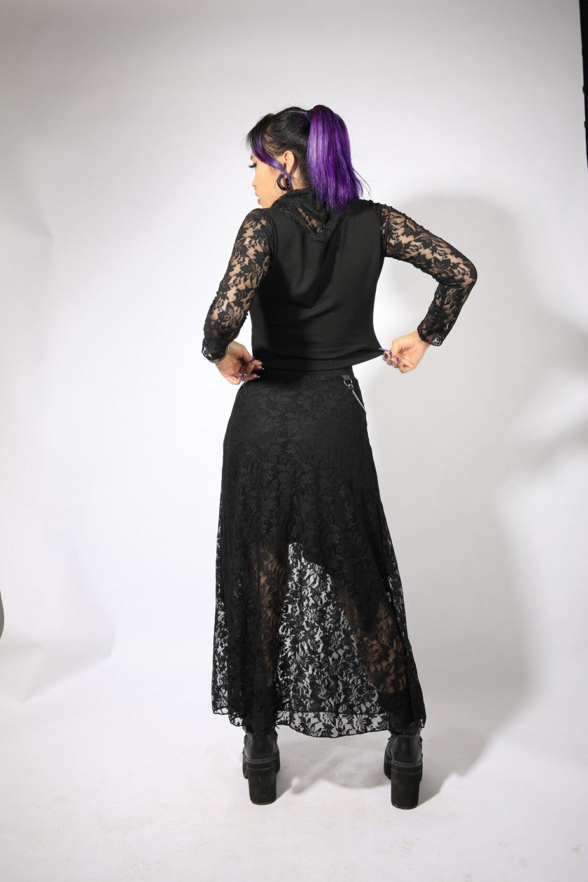 D.O.L MOON LACE SKIRT