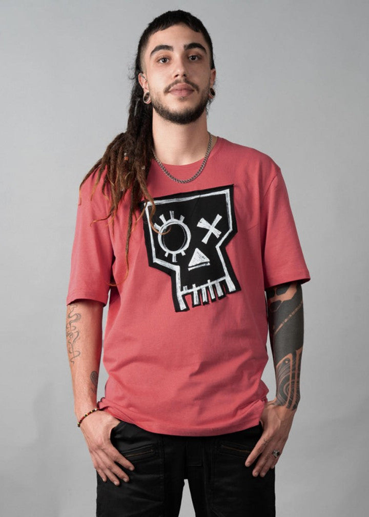 JOLLY ROGER T-Shirt In Red