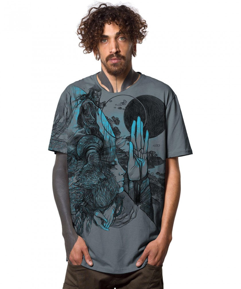 SARMATA V2 T-Shirt In Mid Grey