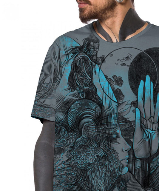 SARMATA V2 T-Shirt In Mid Grey