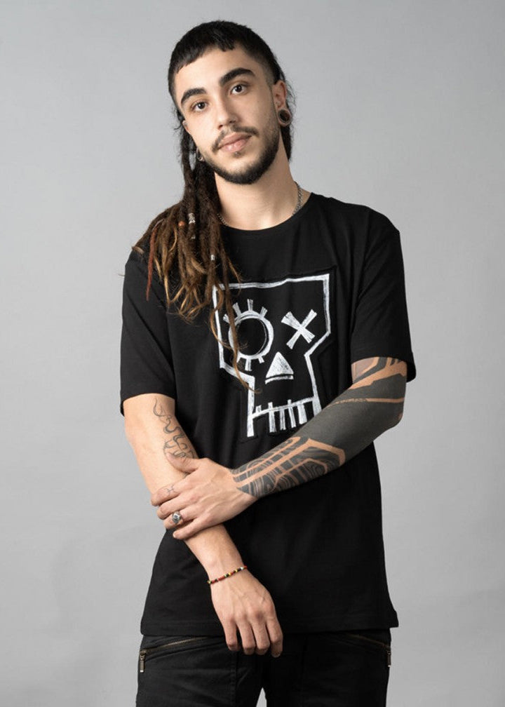 JOLLY ROGER T-Shirt In Black