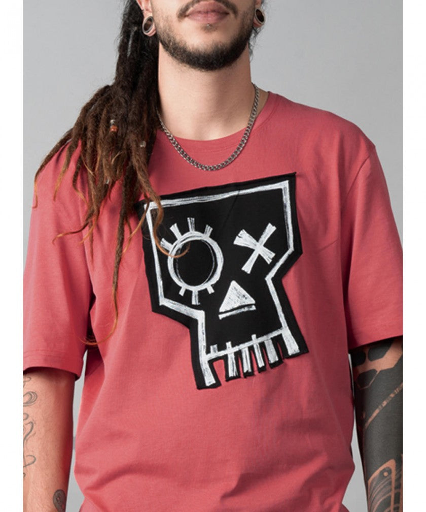 JOLLY ROGER T-Shirt In Red