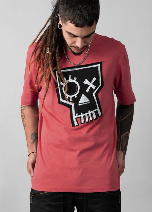 JOLLY ROGER T-Shirt In Red