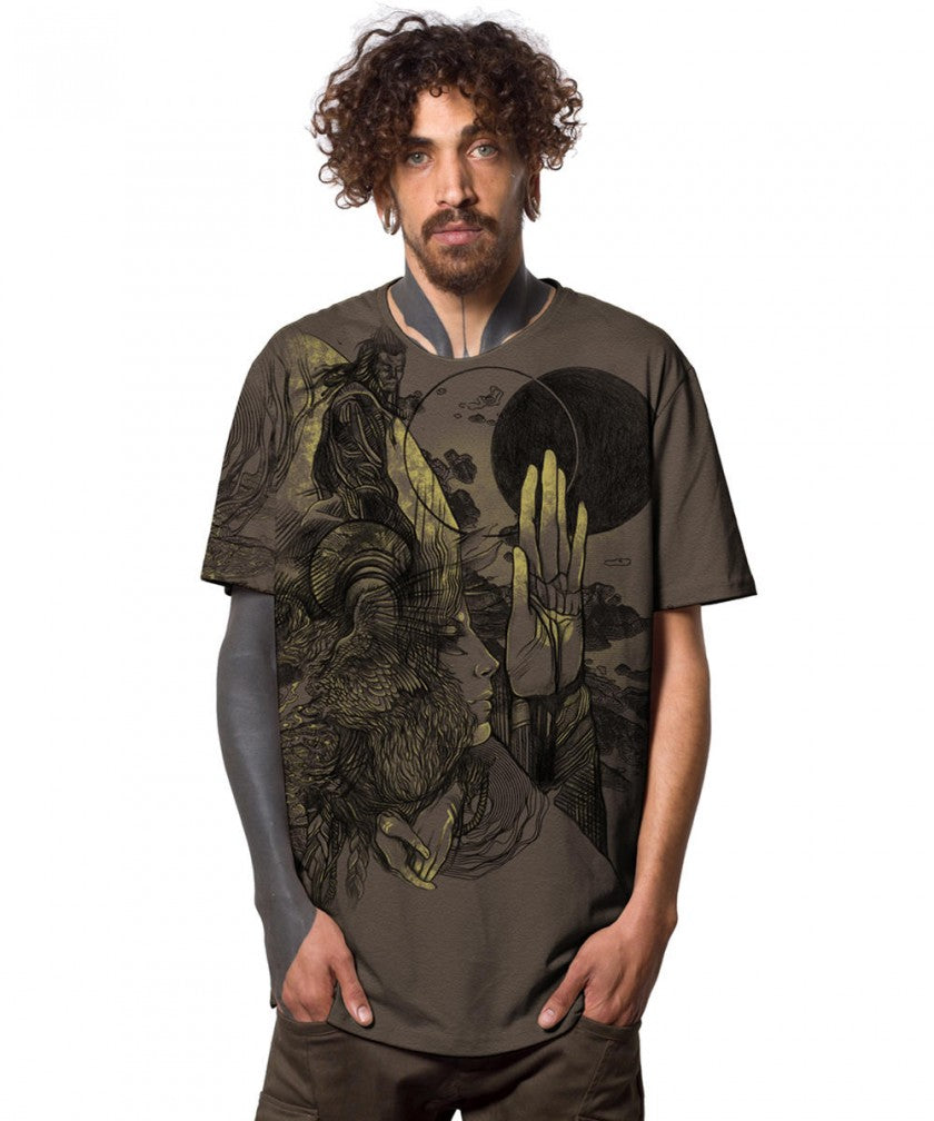 SARMATA V2 T-Shirt In Stone Mel