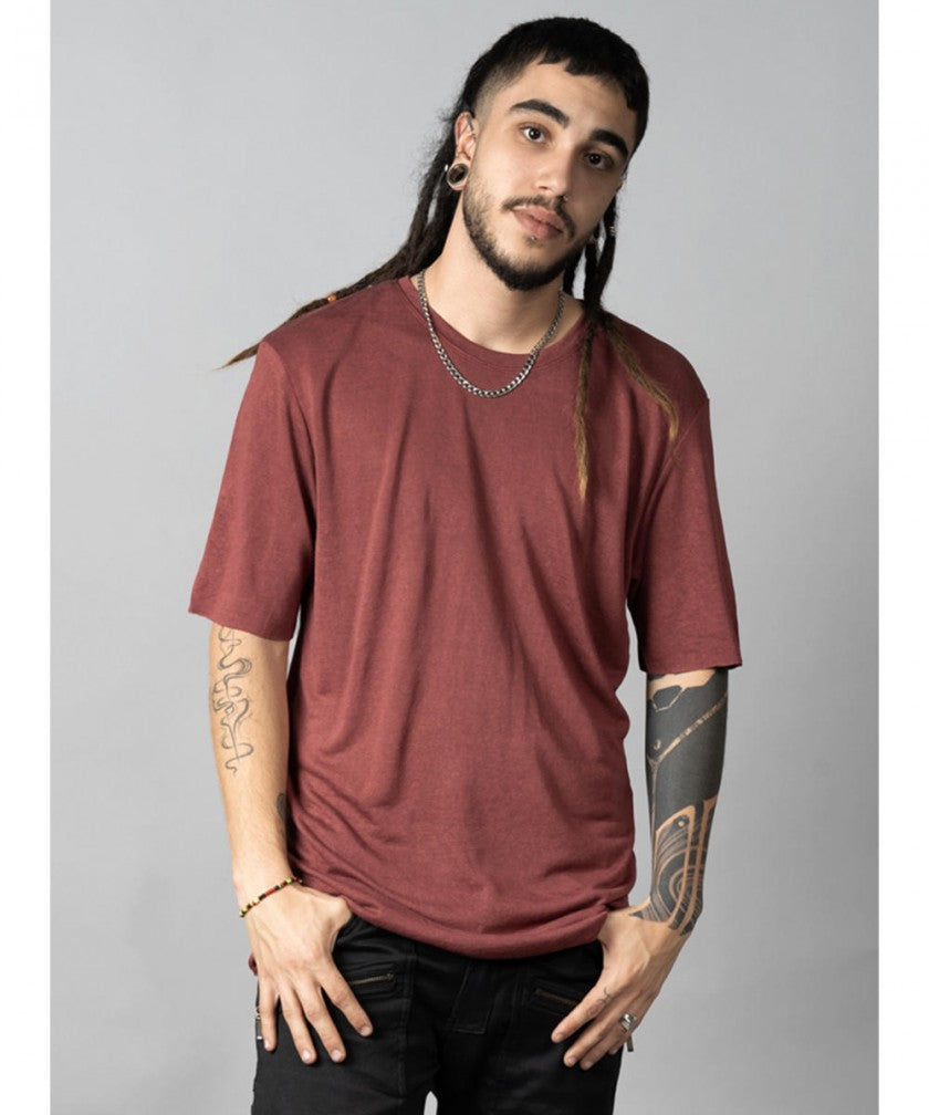 SAKAY BOTANICAL T-Shirt In Red